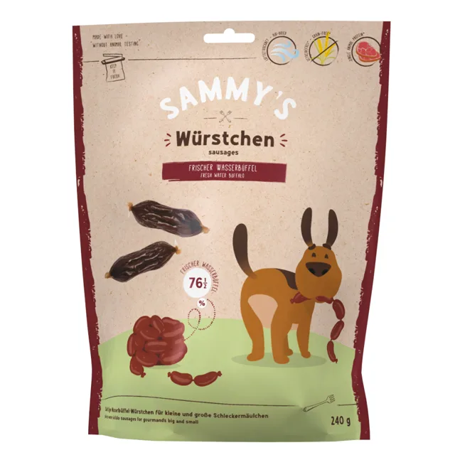 Bosch Sammy’s Sausages Water Buffalo - 6 x 240 g