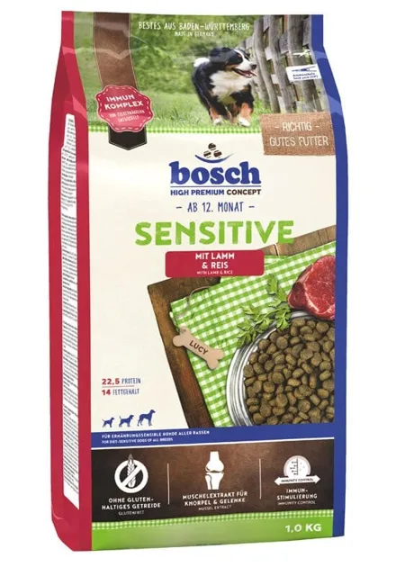 BOSCH Sensitive Lamb &amp; Rice 1 kg