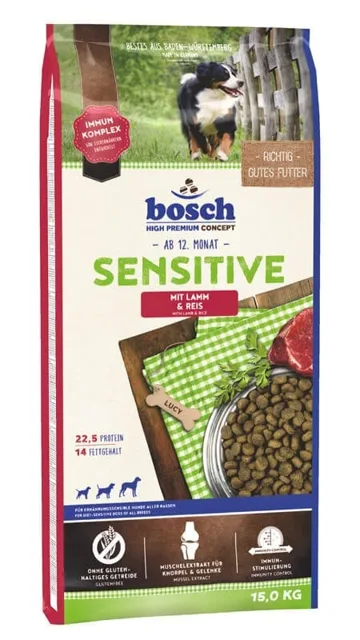 BOSCH Sensitive Lamb &amp; Rice 15 kg