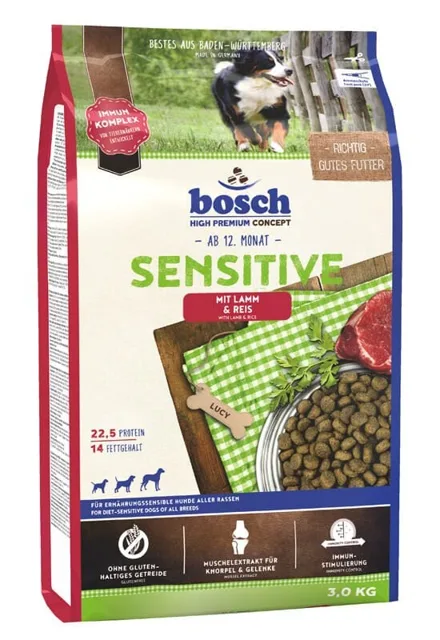 BOSCH Sensitive - Lamb &amp; Rice 3 kg