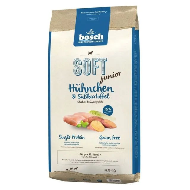 BOSCH Soft junior Kuřecí a sladké brambory 12,5 kg
