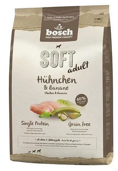 BOSCH Soft kuřecí &amp; banán 1 kg
