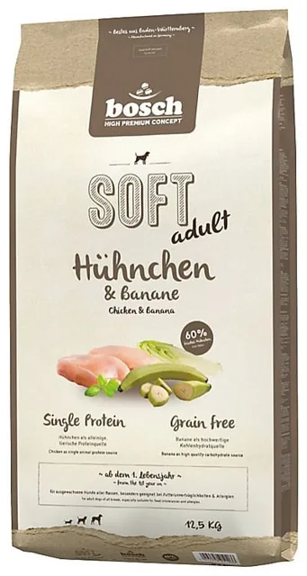 BOSCH Soft Kuřecí &amp; banán 12,5 kg