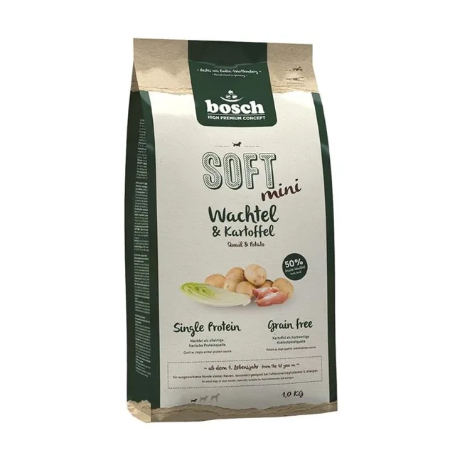 BOSCH Soft mini křepelka a brambory 1 kg