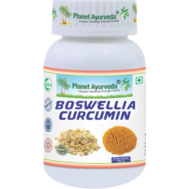 Boswellia Curcumin - 500 mg, 60 kapslí