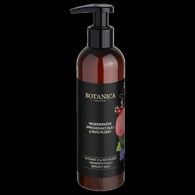 Botanica Slavica Sprchový olej 9 divů plodů, 250 ml