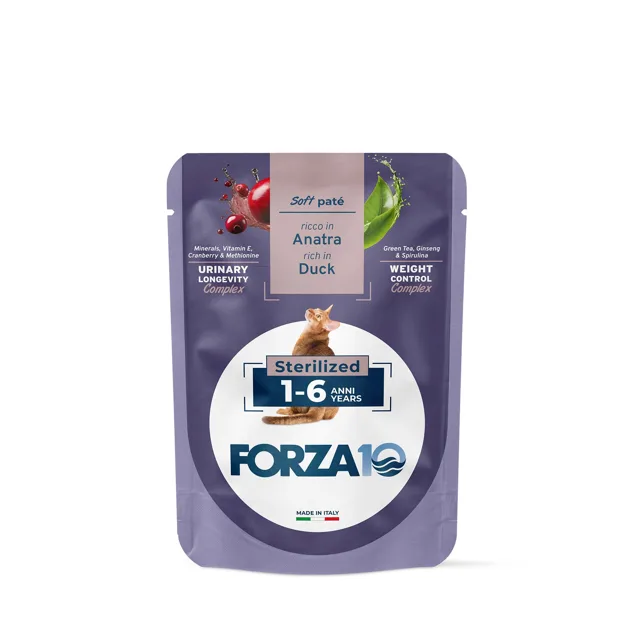 BOTANICAT FORZA10 Soft Paste Sterilized 1–6 let 24 x 80 g - bohaté na tuňáka