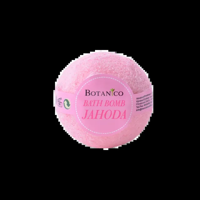 Botanico Bomba do koupele Jahoda 50 g