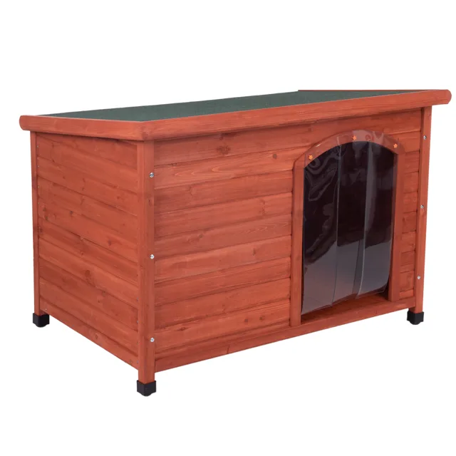 Bouda pro psy Woody s rovnou střechou - vel. L: Š 116 x D 79 x V 82 cm