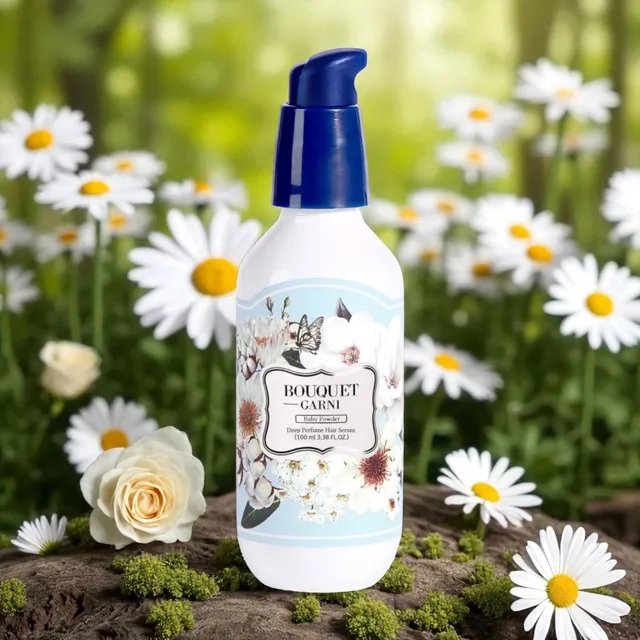 BOUQUET GARNI - Deep Perfume Hair Serum Baby Powder - Hloubkově vonící vlasové sérum Baby Powder -  100 ml