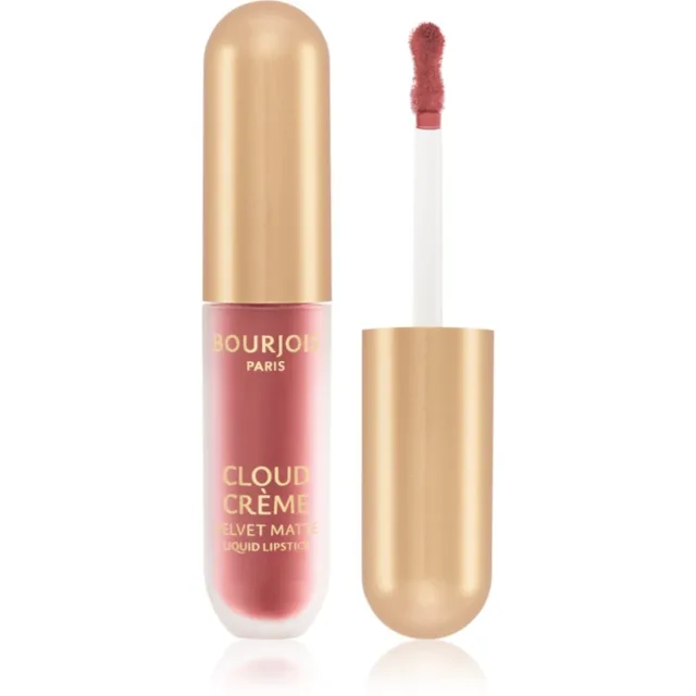 Bourjois Cloud Crème Velvet Matte ultra matující tekutá rtěnka odstín 04 I Love Mocha 3.1 ml