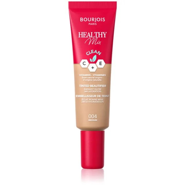 Bourjois Healthy Mix lehký make-up s hydratačním účinkem odstín 004 Medium 30 ml
