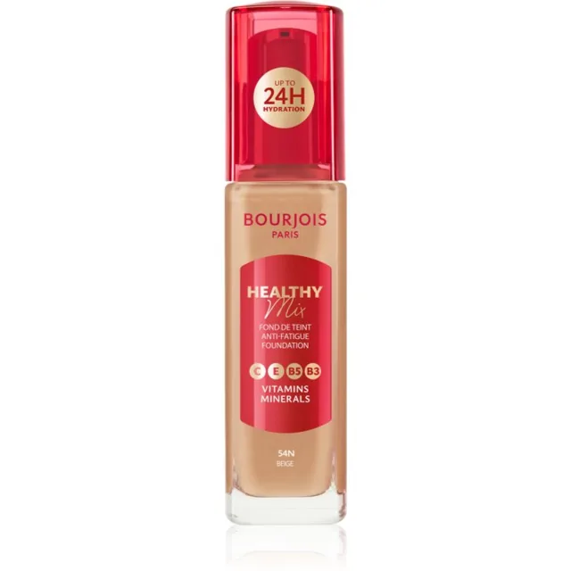 Bourjois Healthy Mix rozjasňující hydratační make-up 24h odstín 54N Beige 30 ml