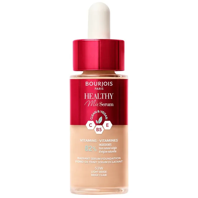 Bourjois Lehký make-up Healthy Mix Radiant Serum Foundation 30 ml 53W Light Beige