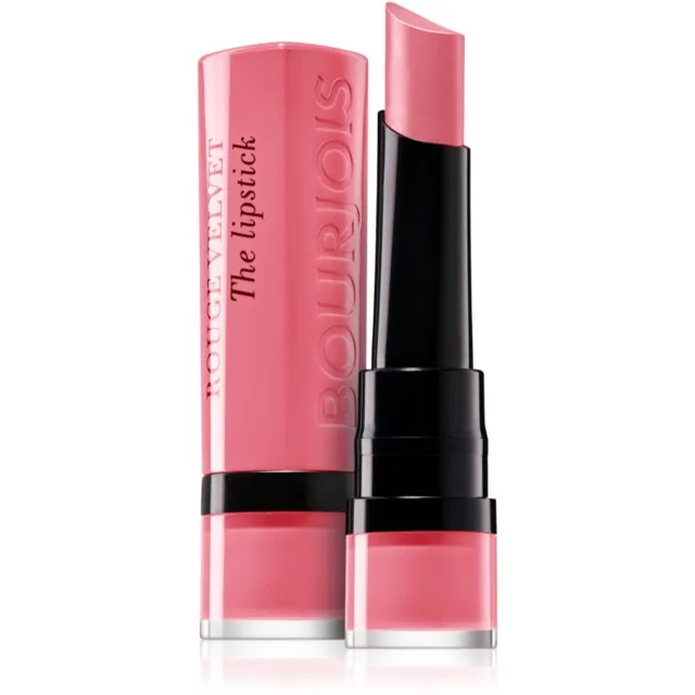 Bourjois Rouge Velvet The Lipstick matná rtěnka odstín 03 Hyppink Chic 2.4 g