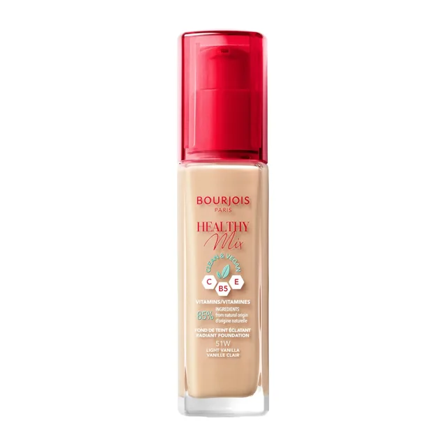 Bourjois Rozjasňující make-up Healthy Mix Radiant Foundation 30 ml 51W Light Vanilla