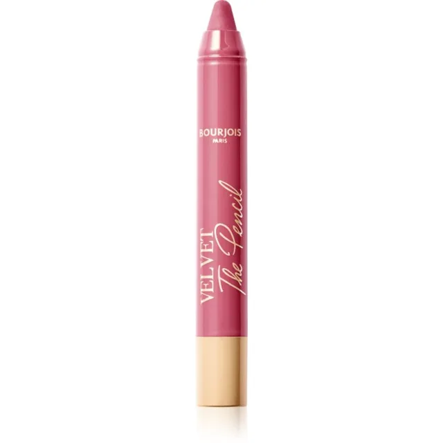 Bourjois Velvet the Pencil rtěnka v tužce s matným efektem odstín 02 Amou-Rose 1,8 g