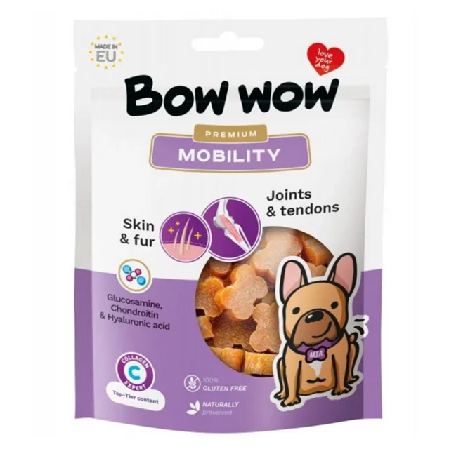 BOW WOW Premium Mobility pamlsky pro psy 60 g