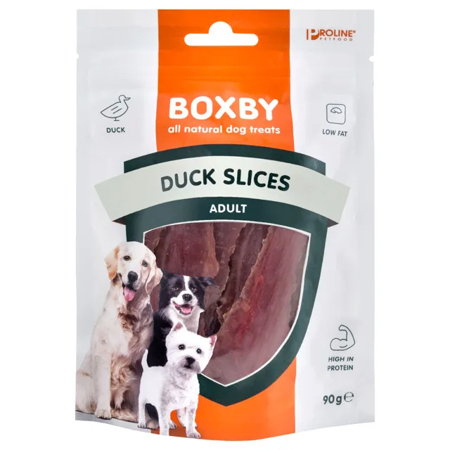 Boxby kachní plátky - 3 x 90 g
