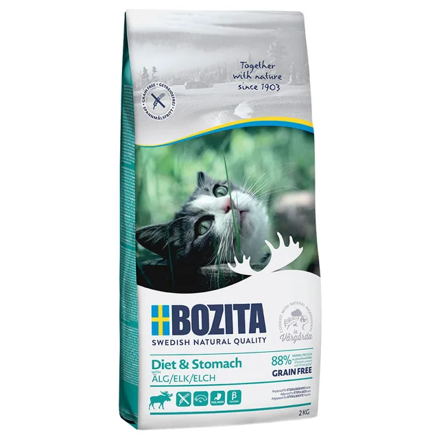 Bozita Grain Free Diet & Stomach s losem - 2 kg