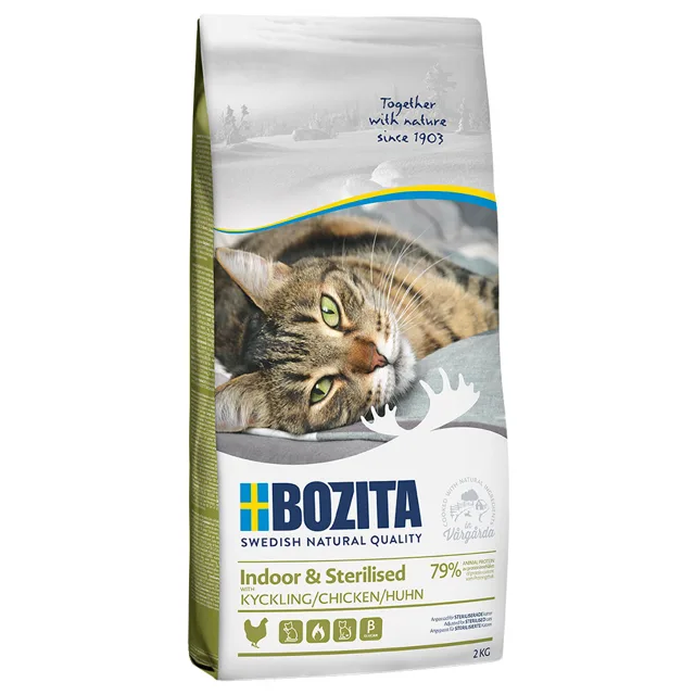 Bozita Indoor & Sterilised - Výhodné balení 2 x 10 kg