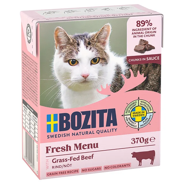Bozita kousky v omáčce 12 x 370 g - hovězí