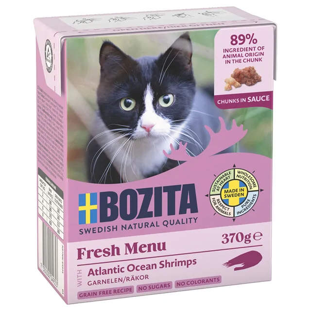 Bozita kousky v omáčce 12 x 370 g - krevety