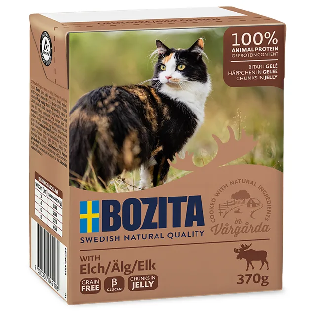 Bozita kousky v želé 24 x 370 g - želé: Sterilised s jelením