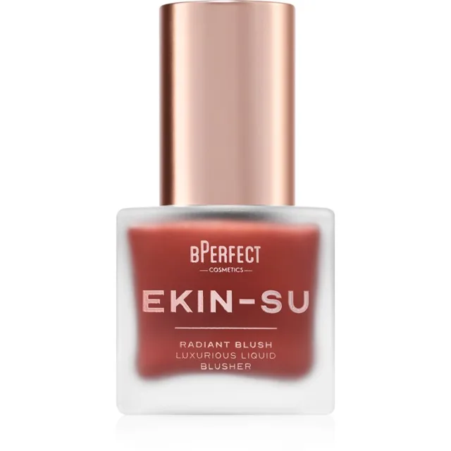 BPerfect Ekin-Su Radiant Blush tekutá tvářenka pro zářivý vzhled pleti odstín Conspiracy 30 ml