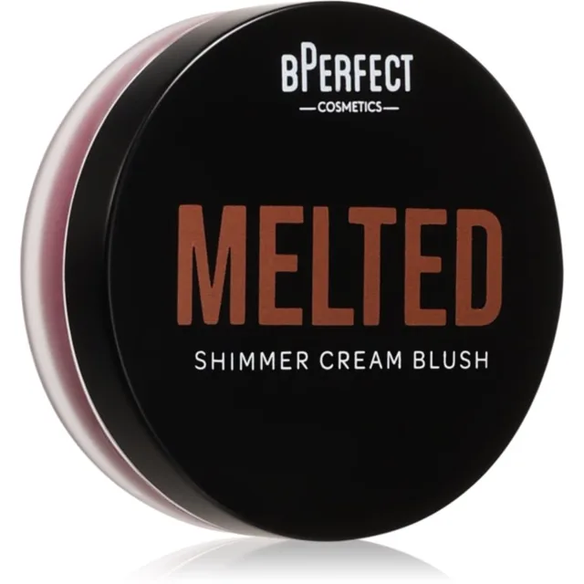BPerfect Melted Cream Blush krémová tvářenka odstín Raspberry Rose 7.5 g