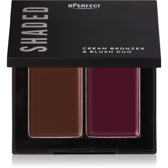 BPerfect Shaded Cream Bronzer & Blush Duo bronzer a tvářenka odstín 05 Deep 7 g