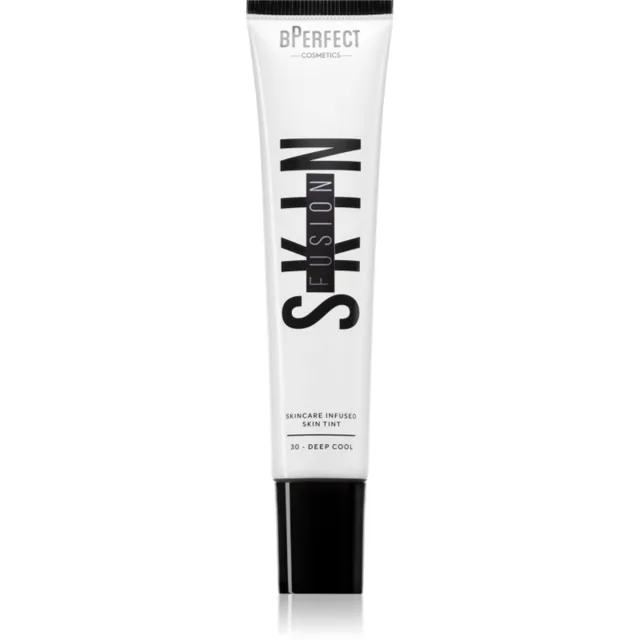BPerfect Skin Fusion Skincare Infused Skin Tint lehký make-up pro přirozený vzhled odstín 30 Deep Cool 30 ml