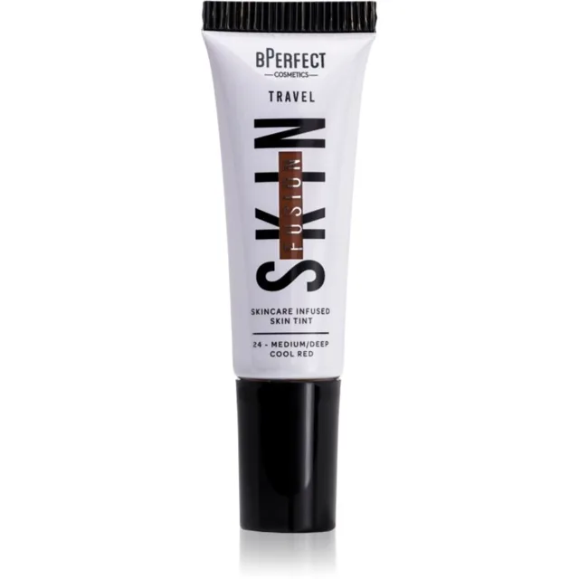 BPerfect Skin Fusion Travel mini tónovací krém cestovní balení odstín medium/deep cool red 10 ml