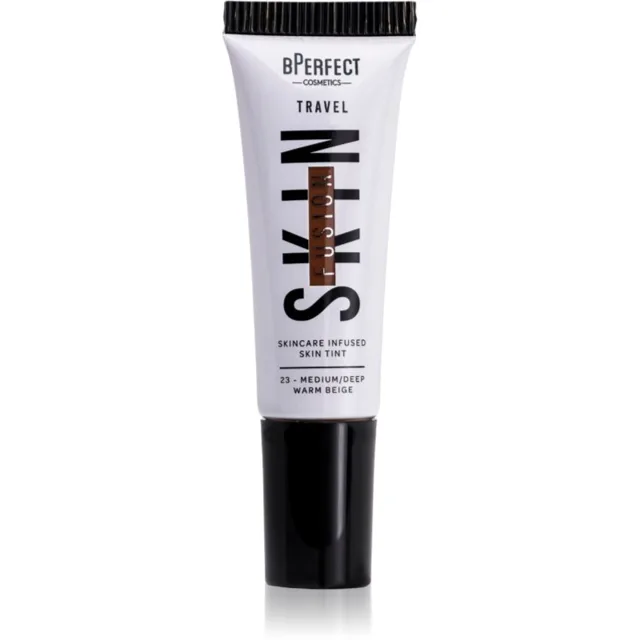 BPerfect Skin Fusion Travel mini tónovací krém cestovní balení odstín medium/deep warm beige 10 ml