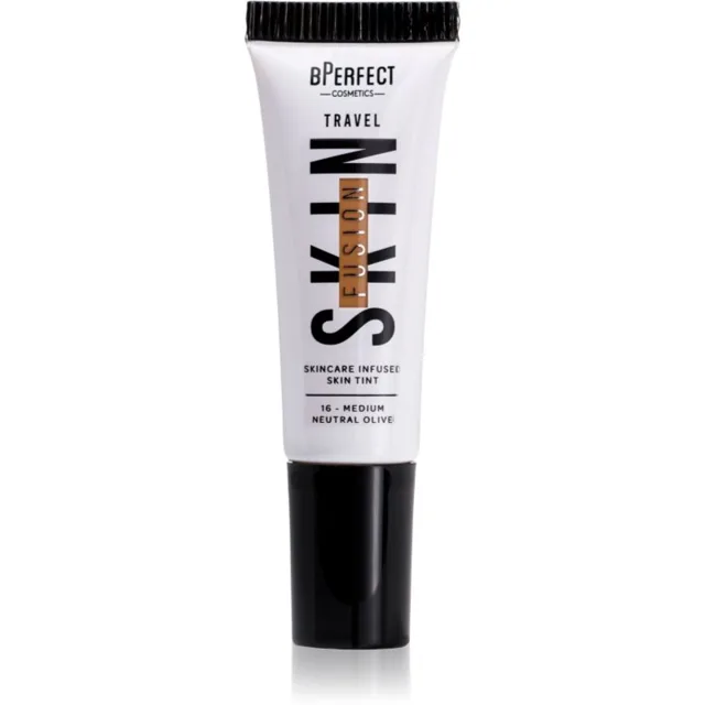 BPerfect Skin Fusion Travel mini tónovací krém cestovní balení odstín medium neutral olive 10 ml