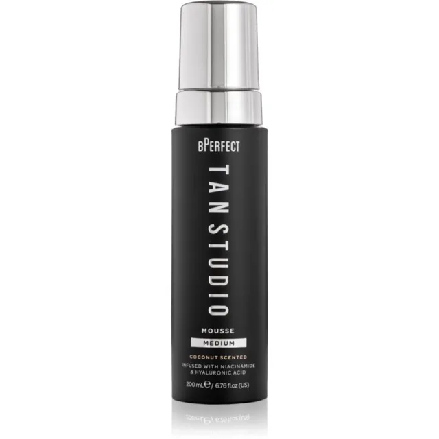 BPerfect Tan Studio Mousse Express samoopalovací pěna s vůní Coconut 200 ml
