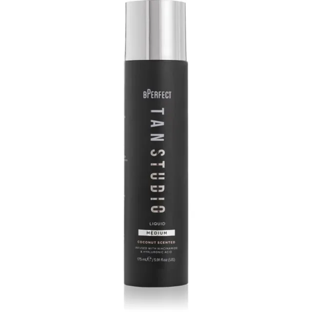 BPerfect Tan Studio Tanning Liquid samoopalovací krém Medium - Coconut 175 ml