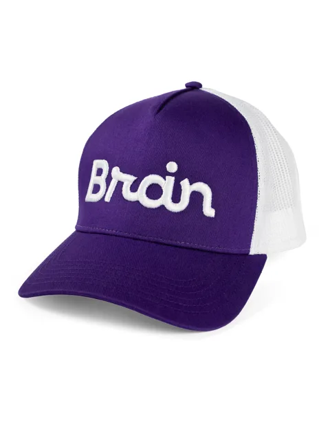 Brain baseball kšiltovka, fialová