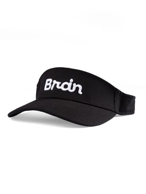 Brain unisex kšilt, černý, bílý nápis