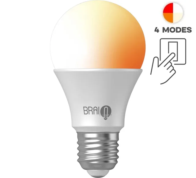 BrainLight BrainMax Žárovka 4steps Bulb, E14, 7 W, 1300 - 4000 K, 4 typy světla