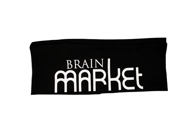 BrainMarket Sportovní čelenka Barva: Černá