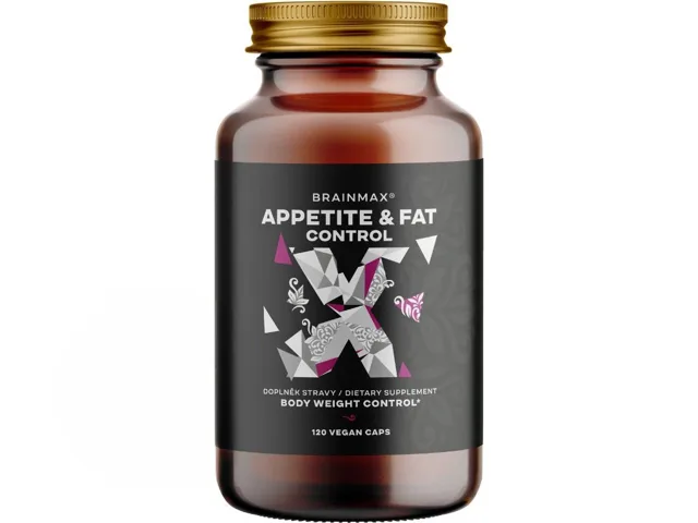 BrainMax Appetite & Fat Control®, 120 rostlinných kapslí