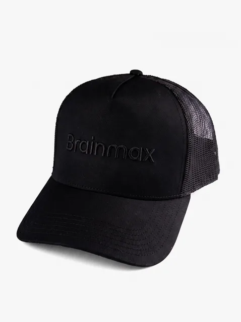 BrainMax® baseball kšiltovka, černá