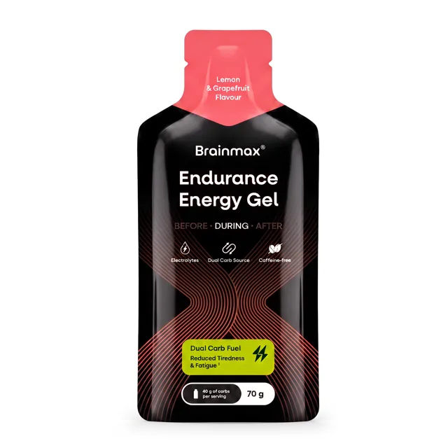 BrainMax BrainMax® Endurance Energy Gel, Lemon & Grapefruit, 70 g