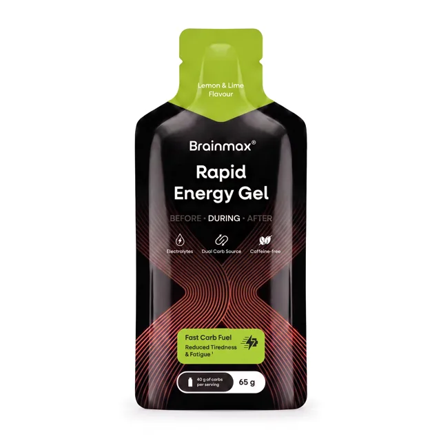 BrainMax BrainMax® Rapid Energy Gel, Lemon & Lime, 65 g