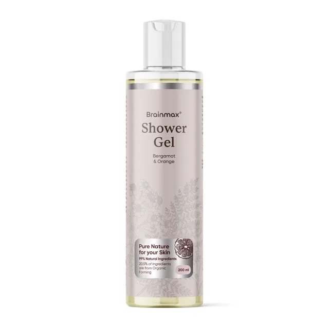BrainMax BrainMax® Shower Gel Bergamot & Orange, 200 ml