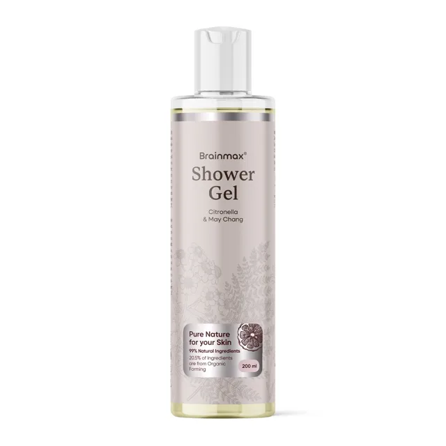 BrainMax BrainMax® Shower Gel Citronella & May Chang, 200 ml
