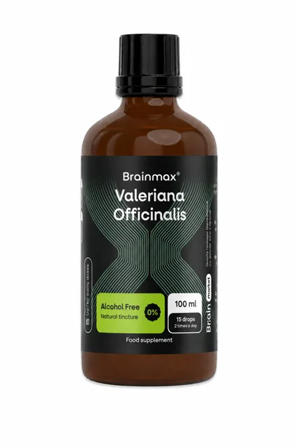 BrainMax BrainMax® Valerian Alcohol Free Tincture, 100 ml