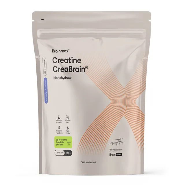 BrainMax® Creatine CreaBrain®, Monohydrate, 500 g