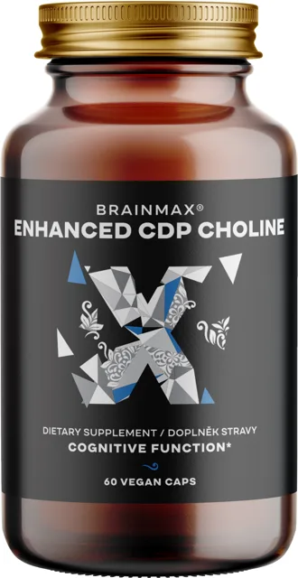BrainMax Enhanced CDP Choline, 60 rostlinných kapslí
